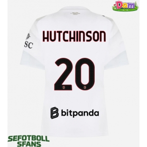 AC Milan Omari Hutchinson #20 Bortatröja Kvinnor 2026-27 Kortärmad